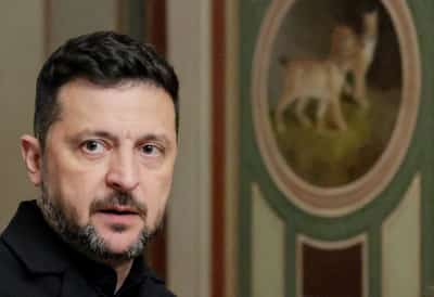 Image for Ukraine's Zelenskiy says he spoke to NATO head Rutte about securing interceptors