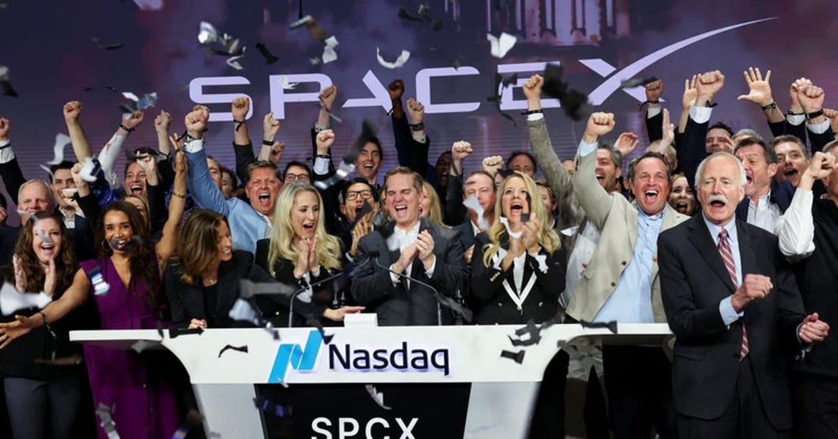 Instant View: SpaceX opens trading at $150 after record-busting I