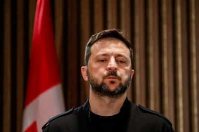 Image for Ukraine's Zelenskiy: Russia's defence of Iran shows need to tighten sanctions