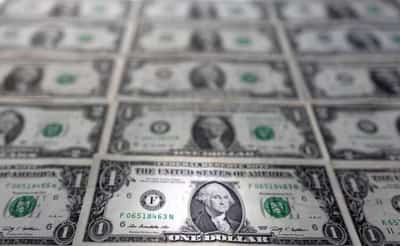 Image for Dollar edges back towards one-month low
