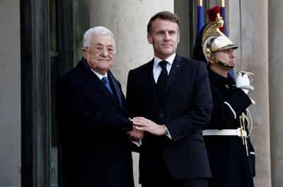 Image for France to help Palestinians draft constitution for future state, Macron says