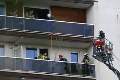Image for Several people killed in fire at Antwerp apartment block, say Belgian police
