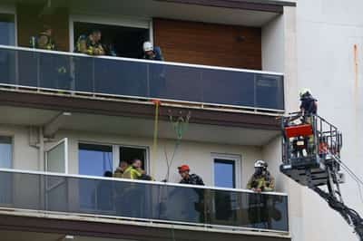 Image for Several people killed in fire at Antwerp apartment block, say Belgian police