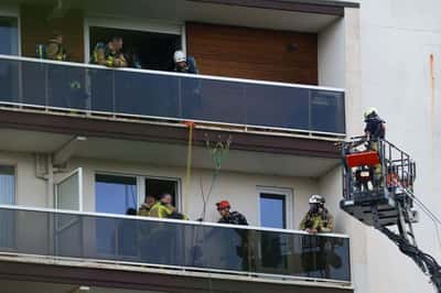 Image for Several people killed in fire at Antwerp apartment block, say Belgian police