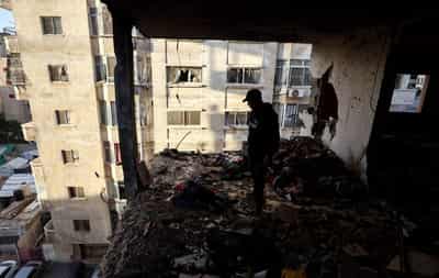 Image for Israeli strikes on Gaza kill more than 30, Palestinian health officials say