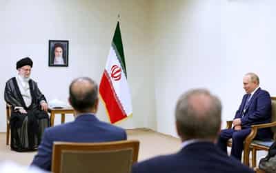 Image for Putin says the killing of Khamenei is 'cynical' murder