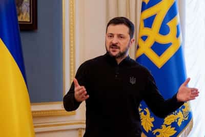 Image for US envoy meets Zelenskiy as Trump officials keep pressure on Ukrainian leader