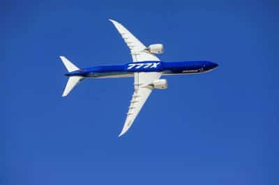 Image for Boeing shares plunge on fresh 777X setbacks, array of charges