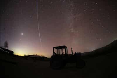 Image for Russia developing Starlink rival at 'rapid pace,' space chief says