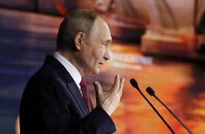 Image for Putin says Russia is ramping up production of Oreshnik missile