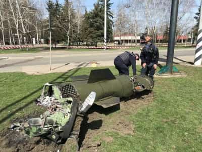 Image for Ukraine says 50 killed in rocket strike on rail evacuation hub