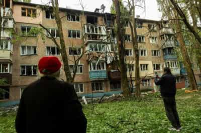 Image for Russia launches war's largest air attack on Ukraine, kills at least 12 people