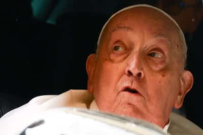 Image for Pope Francis, still recovering, skips Rome's annual Good Friday procession