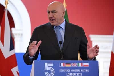 Image for Italy's defence minister stuck in Dubai with family