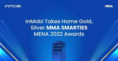 Image for InMobi Wins Gold, Silver, Bronze MMA SMARTIES MENA Awards, Named “Technology Provider of the Year” for Fourth Consecutive Year
