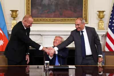Image for Azerbaijan at 'real peace' with Armenia but wants it to change constitution
