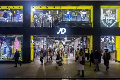 Image for JD Sports’ January sales fall in ‘challenging’ market