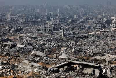 Image for Azerbaijan will only send peacekeepers to Gaza if fighting stops completely, source says