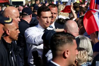 Image for Bardella, France's National Rally president, set to run in 2027 if Le Pen cannot
