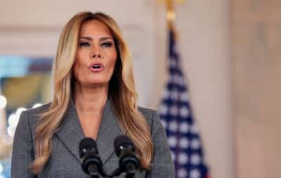 Image for Melania Trump says she never had a relationship with Epstein