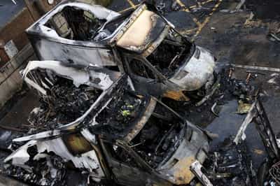 Image for Four plead guilty to arson charges over attack on Jewish ambulances in London