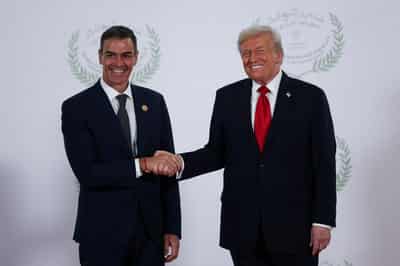 Image for EU, Spain brush off Trump tariff threats over Madrid's defence spending