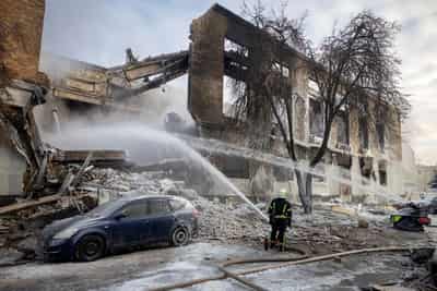 Image for Civilian casualties in Ukraine up sharply in 2025, UN monitor says
