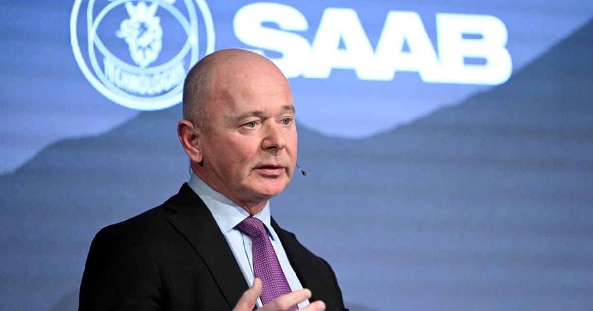 Saab CEO Discusses Growth in the European Defence Market