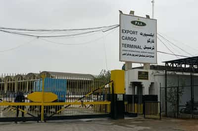 Image for Pakistani rescuers scour waters for cargo plane missing off Karachi coast
