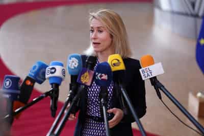 Image for EU's Kallas spoke with Iran's foreign minister on Sunday, official says