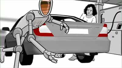 Image for Meet Nikola Farad: The Robot Educating Consumers on Electric Cars