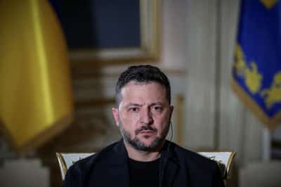 Image for Ukraine's Zelenskiy says intelligence shows Russia is preparing massive attack