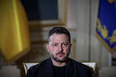 Image for Ukraine's Zelenskiy says intelligence shows Russia is preparing massive attack