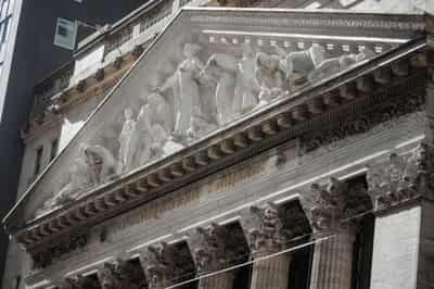 Image for Stocks pull back from record highs as big tech slides; yields retreat