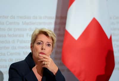 Image for Swiss finance minister and UBS boss face off ahead of capital decision