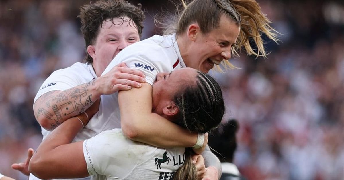 Rugby-Late try gives England win over New Zealand, extends unbeaten run to 41