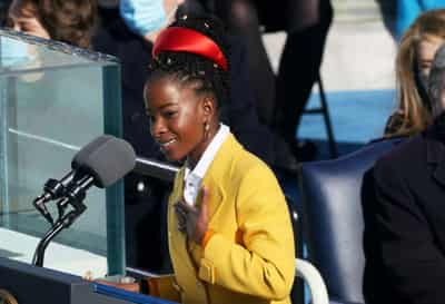Image for U.S. inauguration turns poet Amanda Gorman into best seller