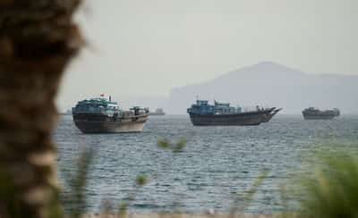 Image for Brent crude jumps 4%, as US strikes in Iran set back hopes for Hormuz re-opening