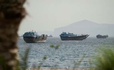 Image for Brent crude jumps 4%, as US strikes in Iran set back hopes for Hormuz re-opening