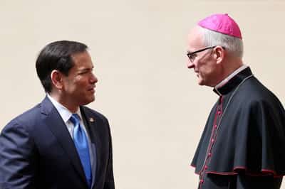 Image for Rubio to meet Pope Leo as Trump keeps up attacks on pontiff
