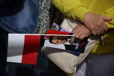 Image for Polish presidential election frontrunner faces scrutiny over ads
