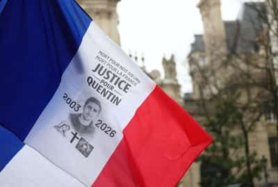 Image for Eleven held in France over killing of far-right activist