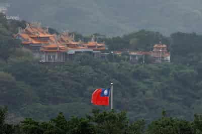 Image for Taiwan says 'unpredictable' China strengthens air and sea control nearby