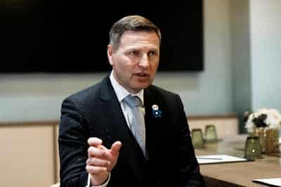 Image for NATO jet shoots down drone in Estonia, news website Delfi reports
