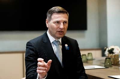 Image for NATO jet shoots down drone in Estonia, news website Delfi reports