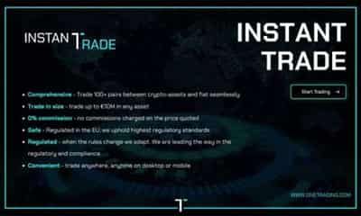 Image for One Trading Launch Instant Trade