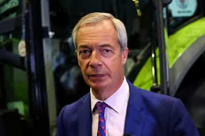 Image for Nigel Farage, leader of Reform UK party, says migrant's TikTok video 'chilling'