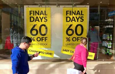 Image for Australia retailers get Black Friday boost, but no bar posed to rate cut