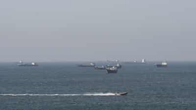 Image for Trump, Iran cite progress in talks as uncertainty hangs over Strait