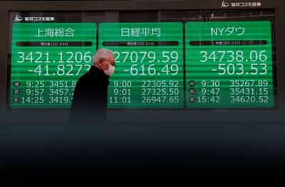 Image for Stocks and bond yields slip on U.S.-China tensions